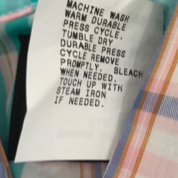 Vintage short sleeve Saddle King Western pearl button large. 16 1/2 regular - Picture 8 of 9